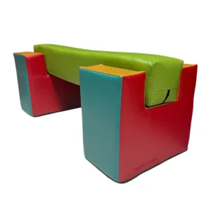 Circuito de Equilibrio de Espuma (Barra de equilibrio 100 cm x 20 cm x 20 cm; soporte 50 cm x 45 cm x 30 cm)